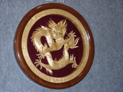 Stroh-Drachen-Bild